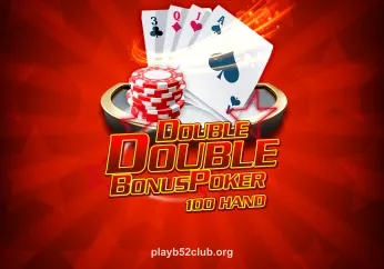 Hình ảnh minh họa trò chơi Double Double Bonus Poker 100 Hand tại playb52club